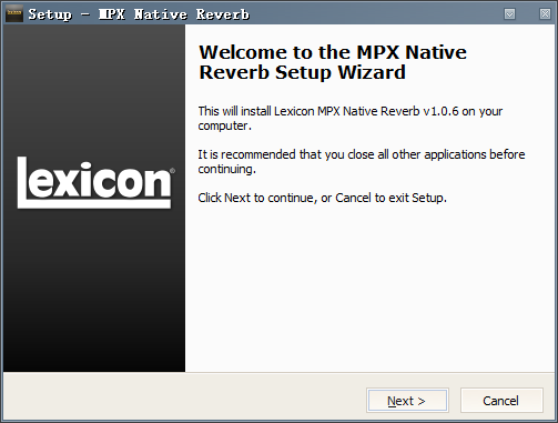 MPX Native Reverb v1.0.6 莱斯康